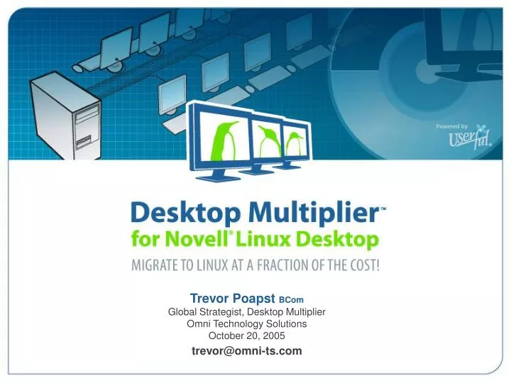 desktop multiplier for novell linux desktop migrate to linux at a fraction of the cost