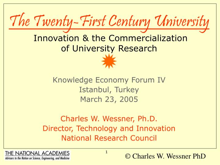 the twenty first century university innovation the commercialization of university research