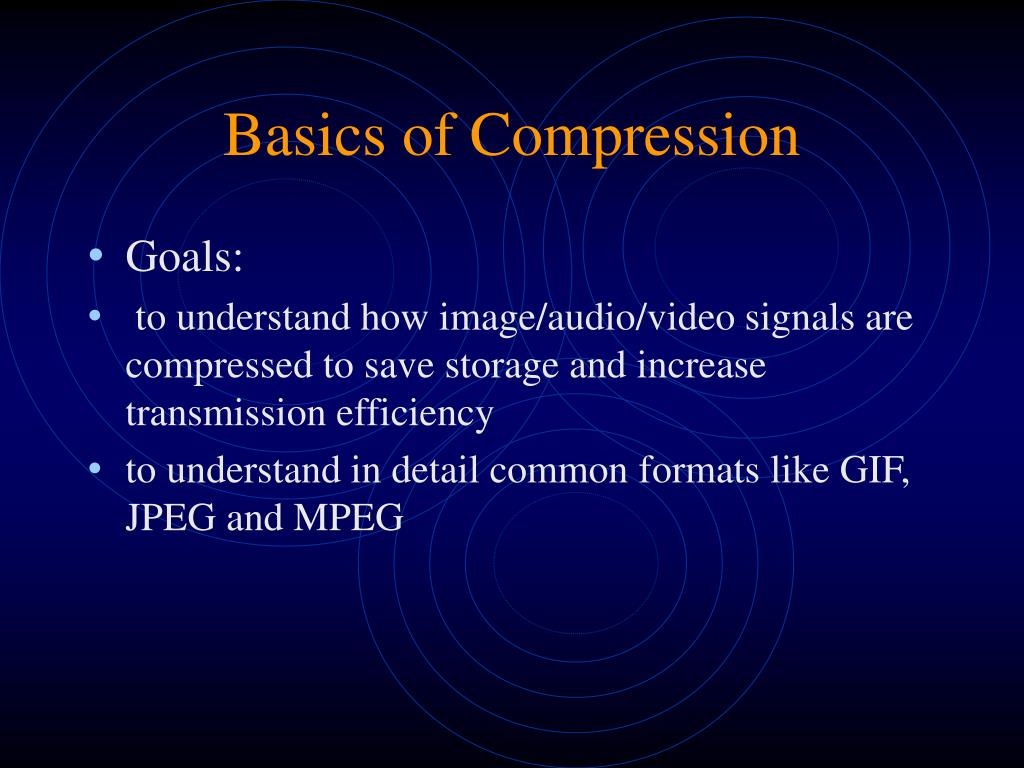 PPT - Basics of Compression PowerPoint Presentation, free download - ID ...