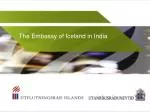 The Embassy of Iceland in India - slide 1