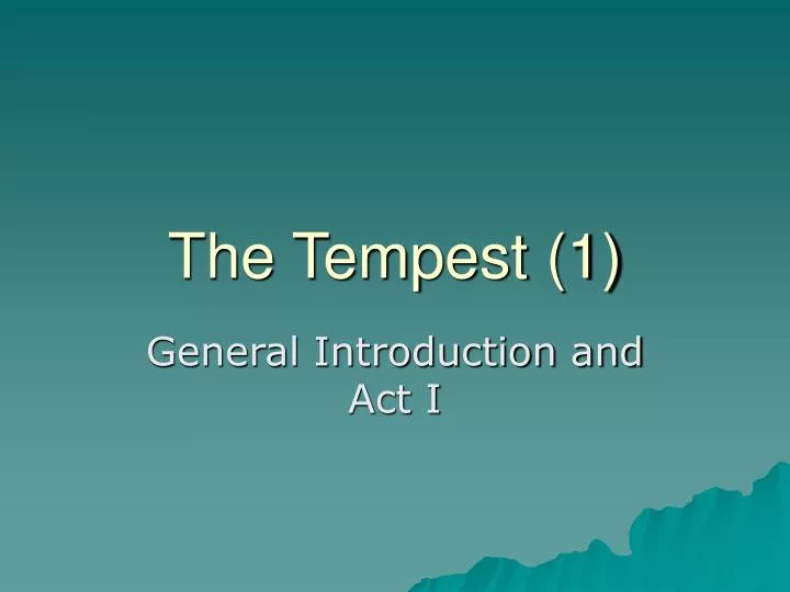 the tempest 1