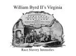 William Byrd II’s Virginia - slide 1