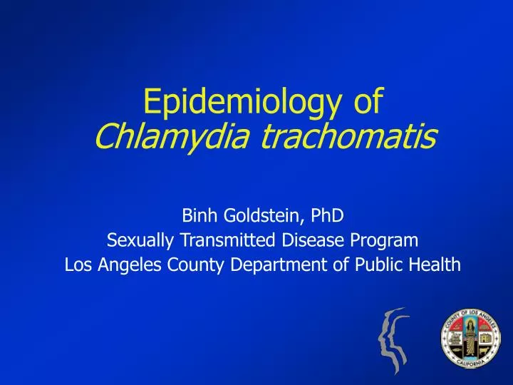 epidemiology of chlamydia trachomatis