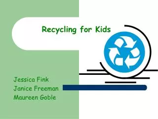 Recycling for Kids