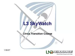 L3 SkyWatch