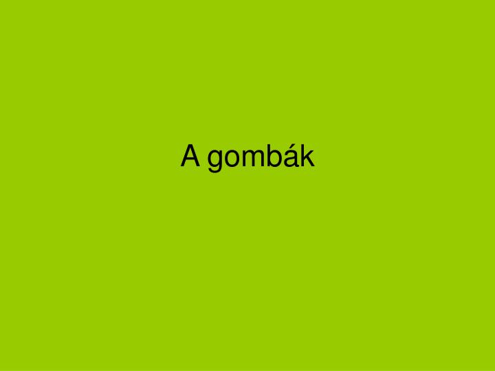 a gomb k