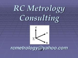 RC Metrology Consulting