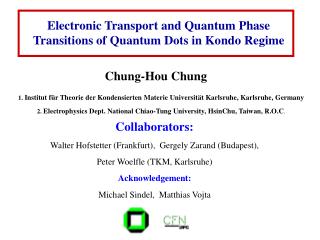 Electronic Transport and Quantum Phase Transitions of Quantum Dots in Kondo Regime