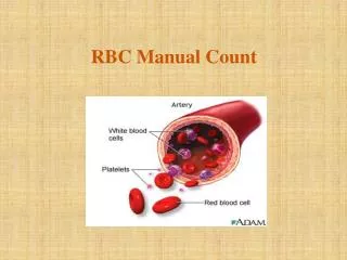 RBC Manual Count
