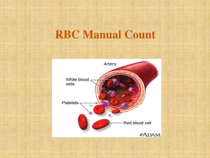 rbc manual count