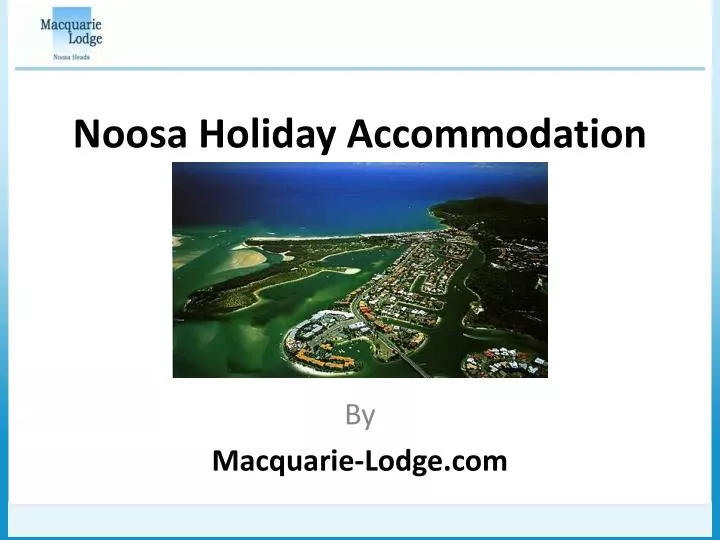 noosa holiday accommodation