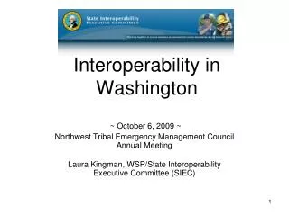 Interoperability in Washington