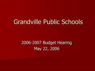 Grandville Public Schools