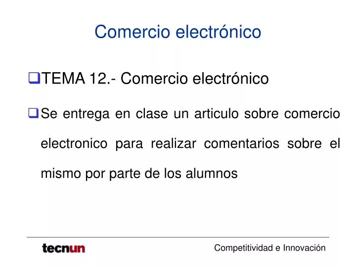 comercio electr nico