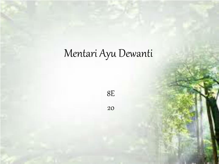 mentari ayu dewanti