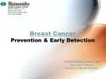 Breast Cancer Prevention &amp; Early Detection - slide 1