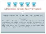 5 Diamond Patient Safety Program - slide 1