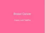 Breast Cancer - slide 1