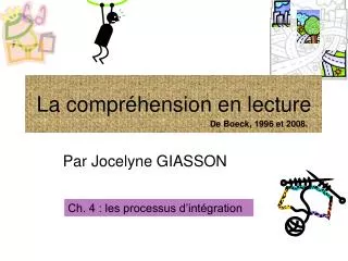 la compr hension en lecture
