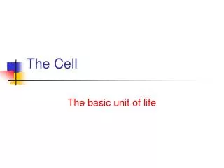 The Cell