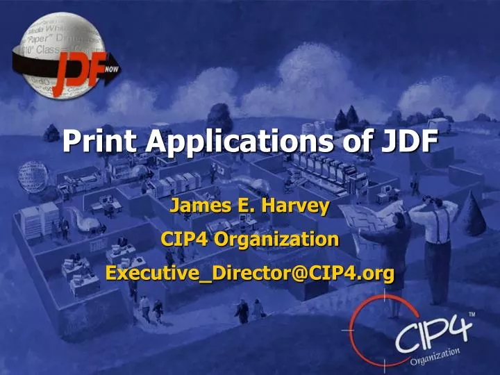 print applications of jdf