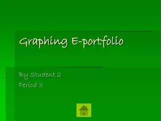 Graphing E-portfolio