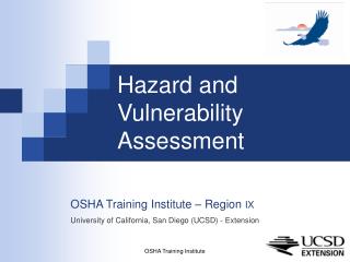 Hazard and Vulnerability Assessment