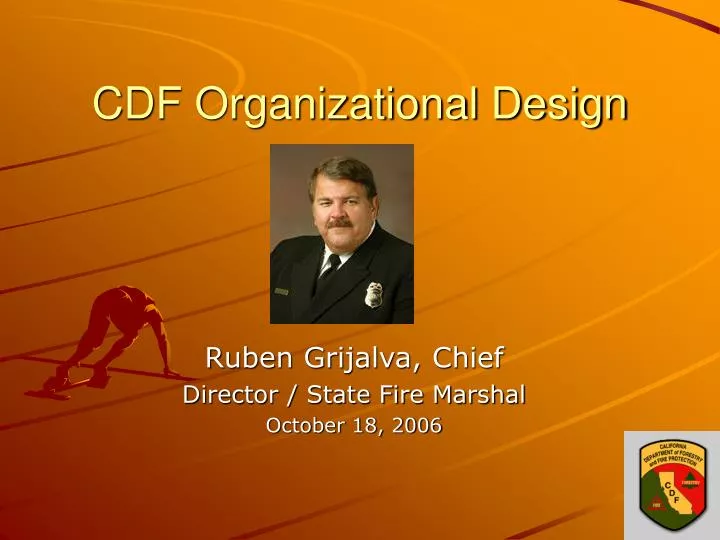 cdf organizational design
