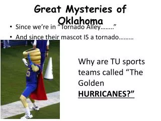 Great Mysteries of Oklahoma