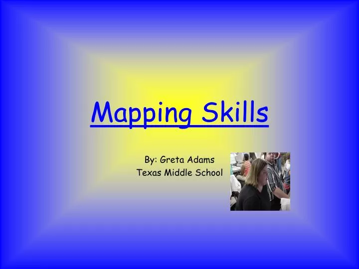 mapping skills
