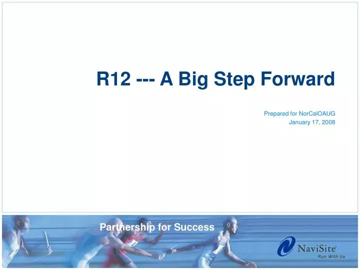 r12 a big step forward