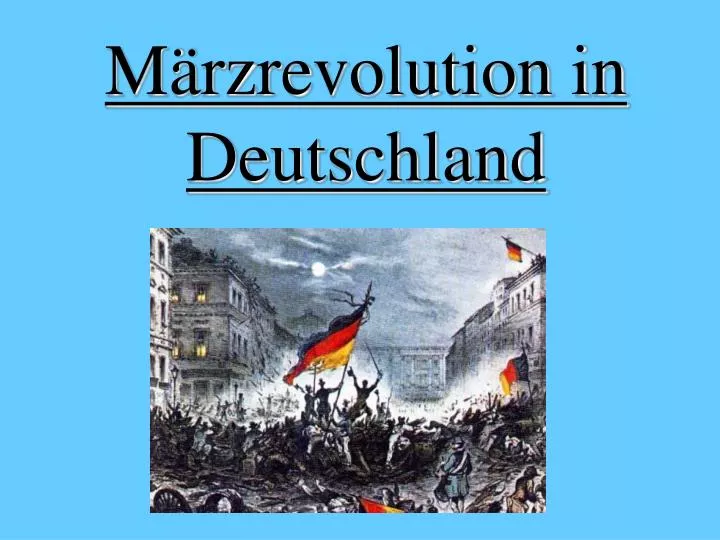 m rzrevolution in deutschland