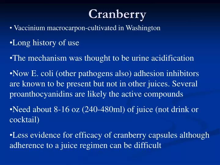 cranberry