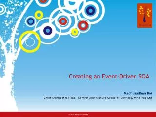 Creating an Event-Driven SOA