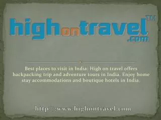 Adventure tours India|Best places to visit in india|Boutique