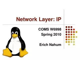 Network Layer: IP