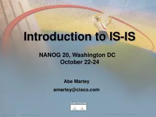 Introduction to IS-IS