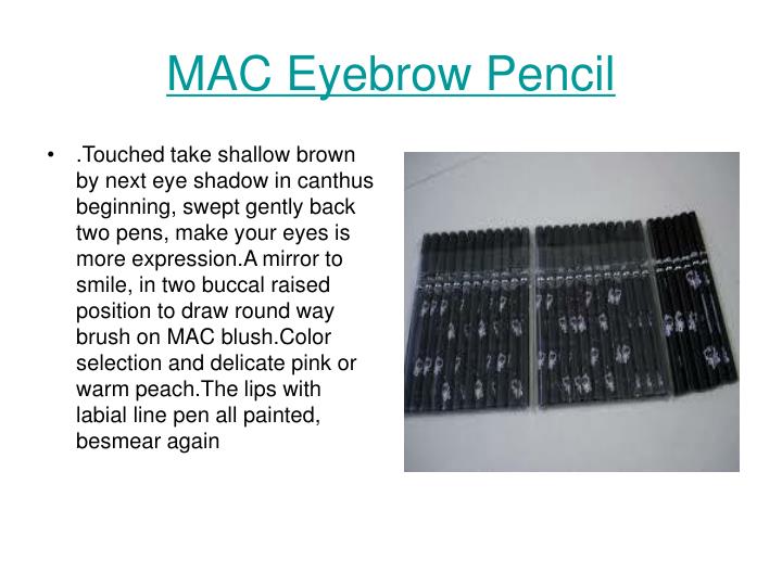 mac eyebrow pencil