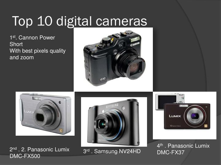 top 10 digital cameras