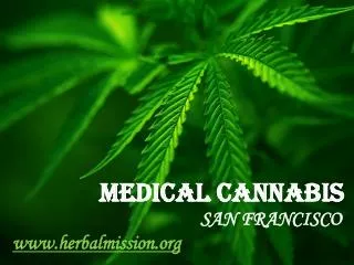 Medical Cannabis in San Francisco