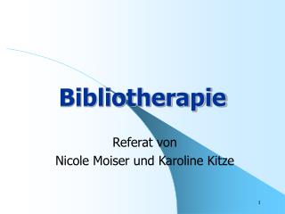 bibliotherapie