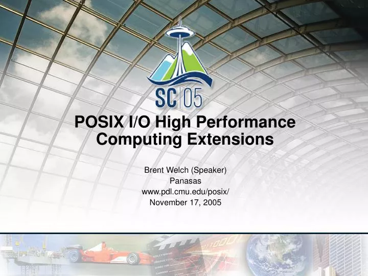 posix i o high performance computing extensions