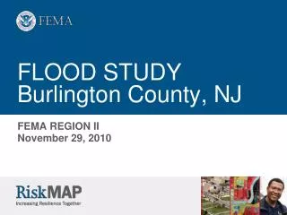 FLOOD STUDY Burlington County, NJ