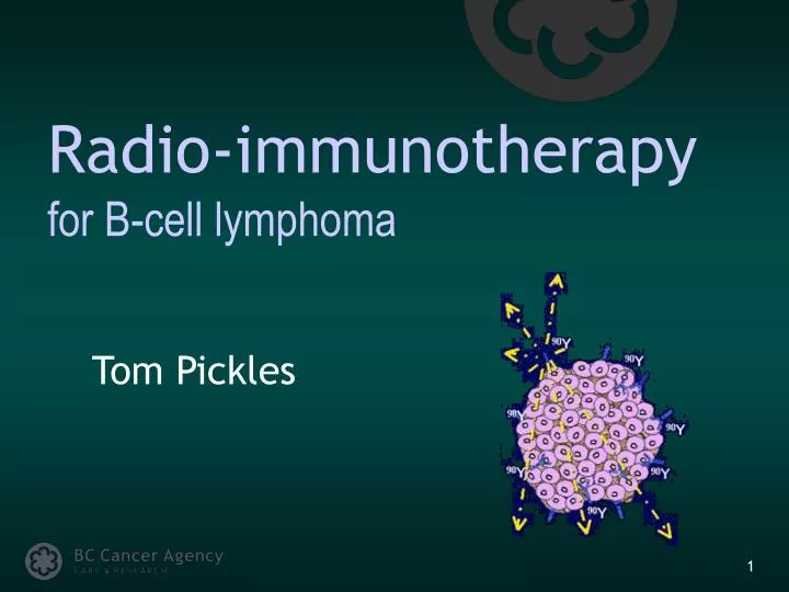 radio immunotherapy for b cell lymphoma
