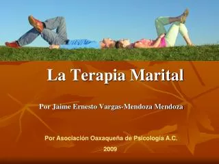 La Terapia Marital