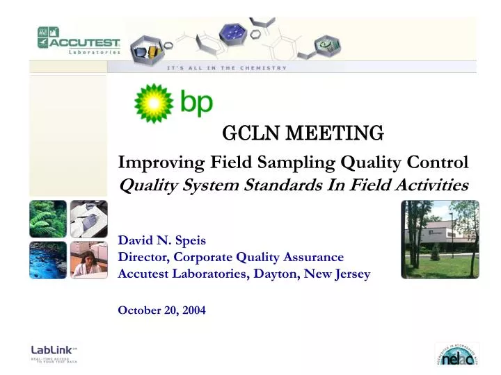 improving field sampling quality control quality system standards in field activities