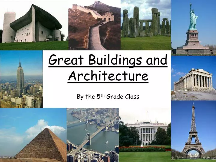 great buildings and architecture