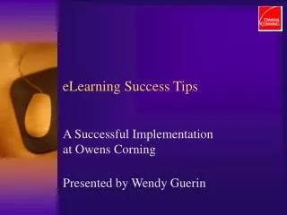 eLearning Success Tips