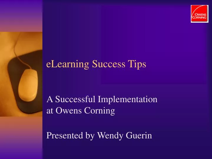 elearning success tips