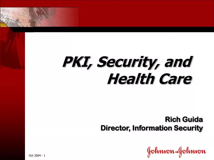 pki security and health care